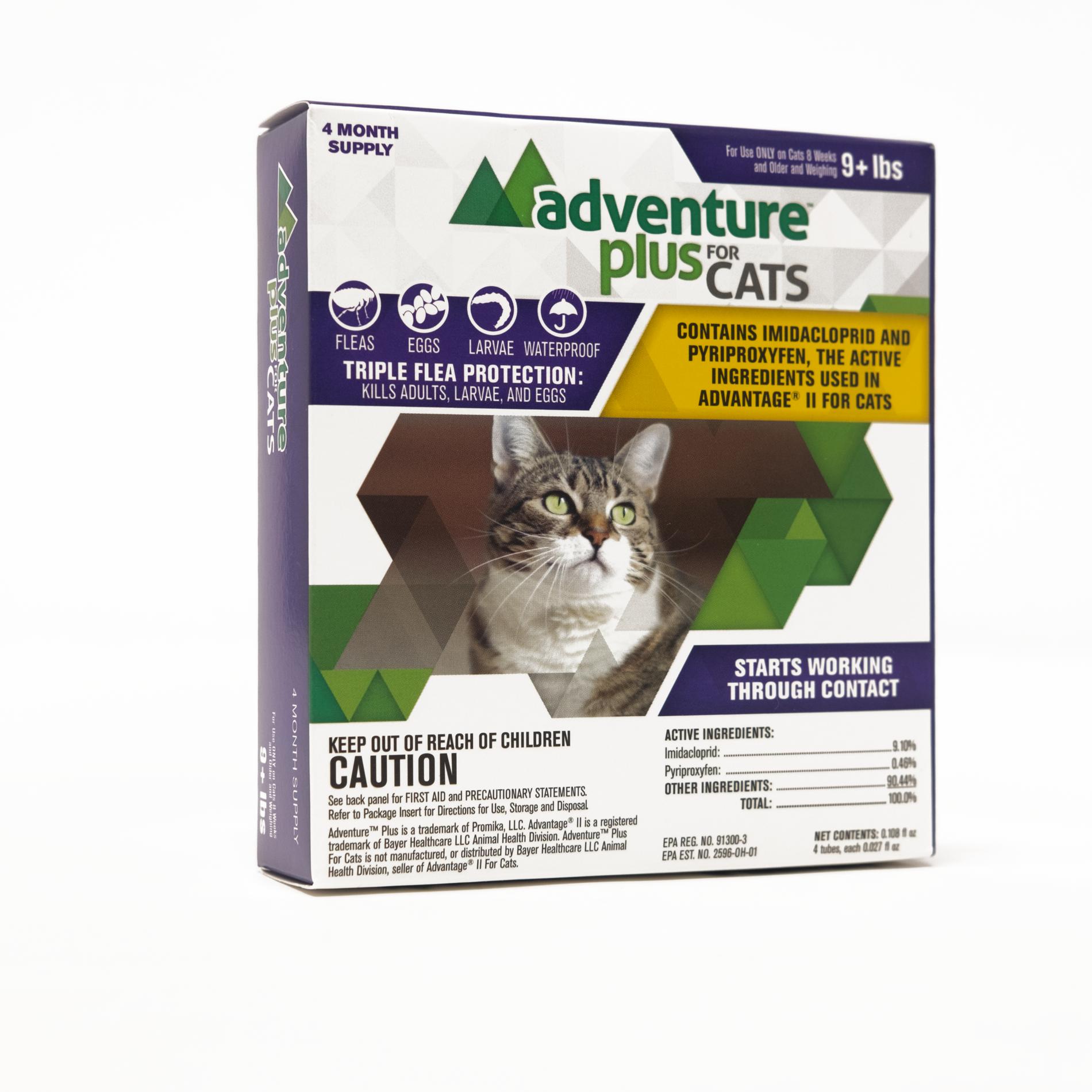 Flea and Tick Prevention for Cats Over 9lb