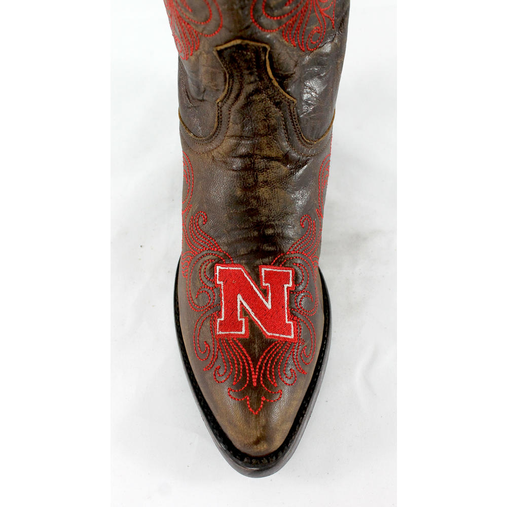 Gameday Boots Women's U of Nebraska Leather Boot