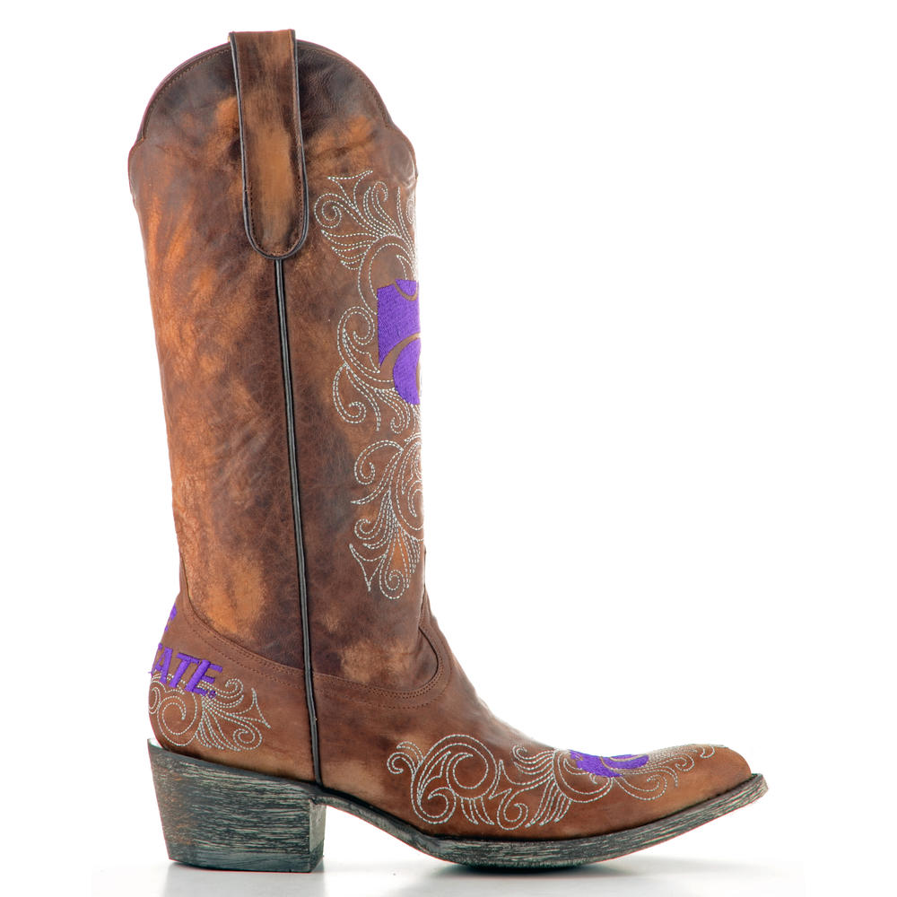 Gameday Boots Women's Kansas State Leather Boot
