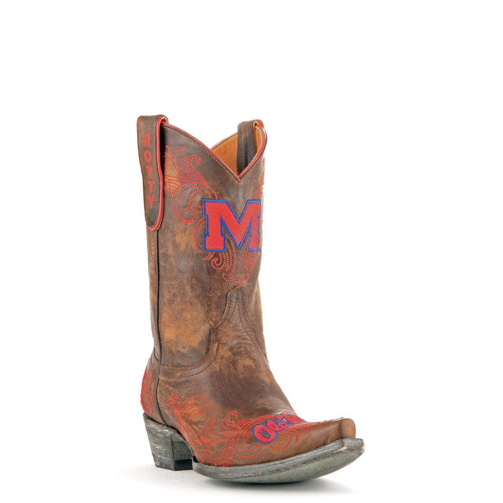 Gameday Boots Women's U of Mississippi Leather Boot
