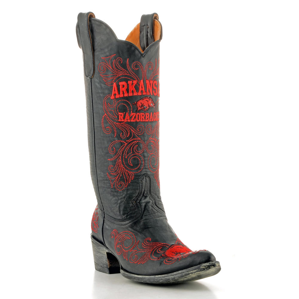 Gameday Boots Women's U of Arkansas Leather Boot