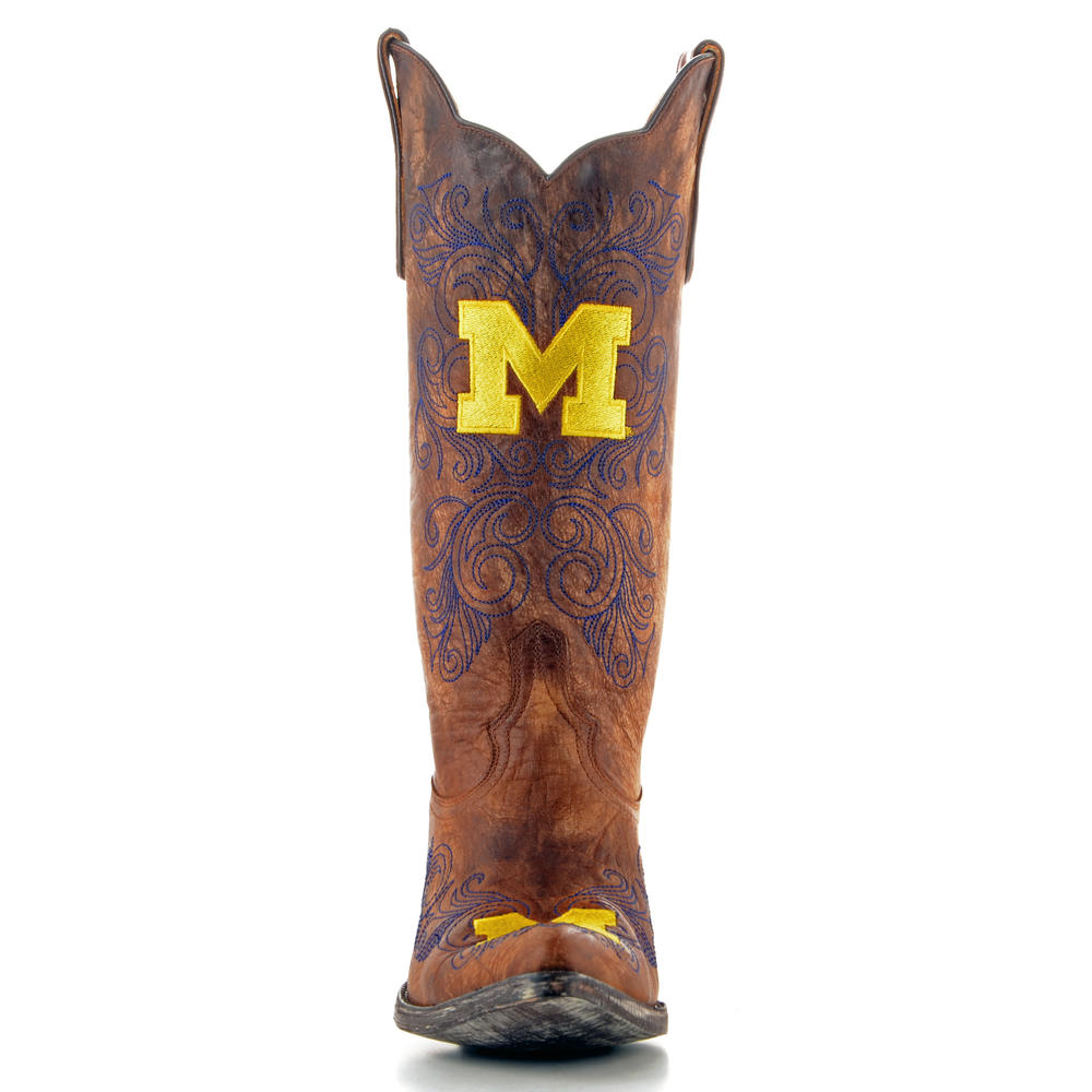 Gameday Boots Women's Michigan Leather Boot