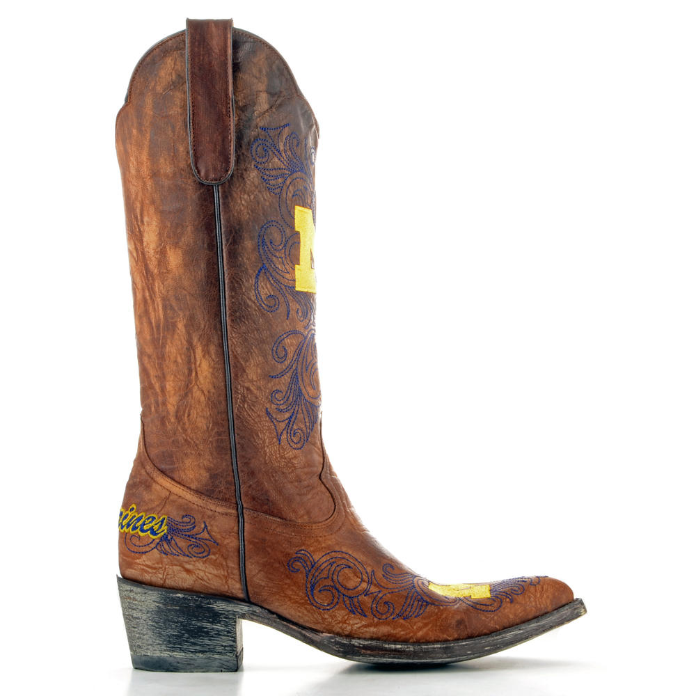 Gameday Boots Women's Michigan Leather Boot