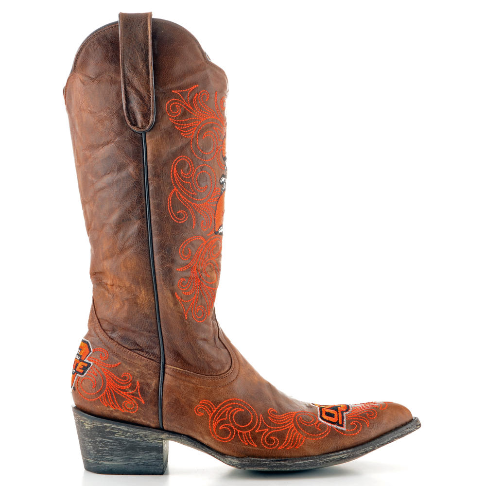 Gameday Boots Women's Oklahoma State Leather Boot