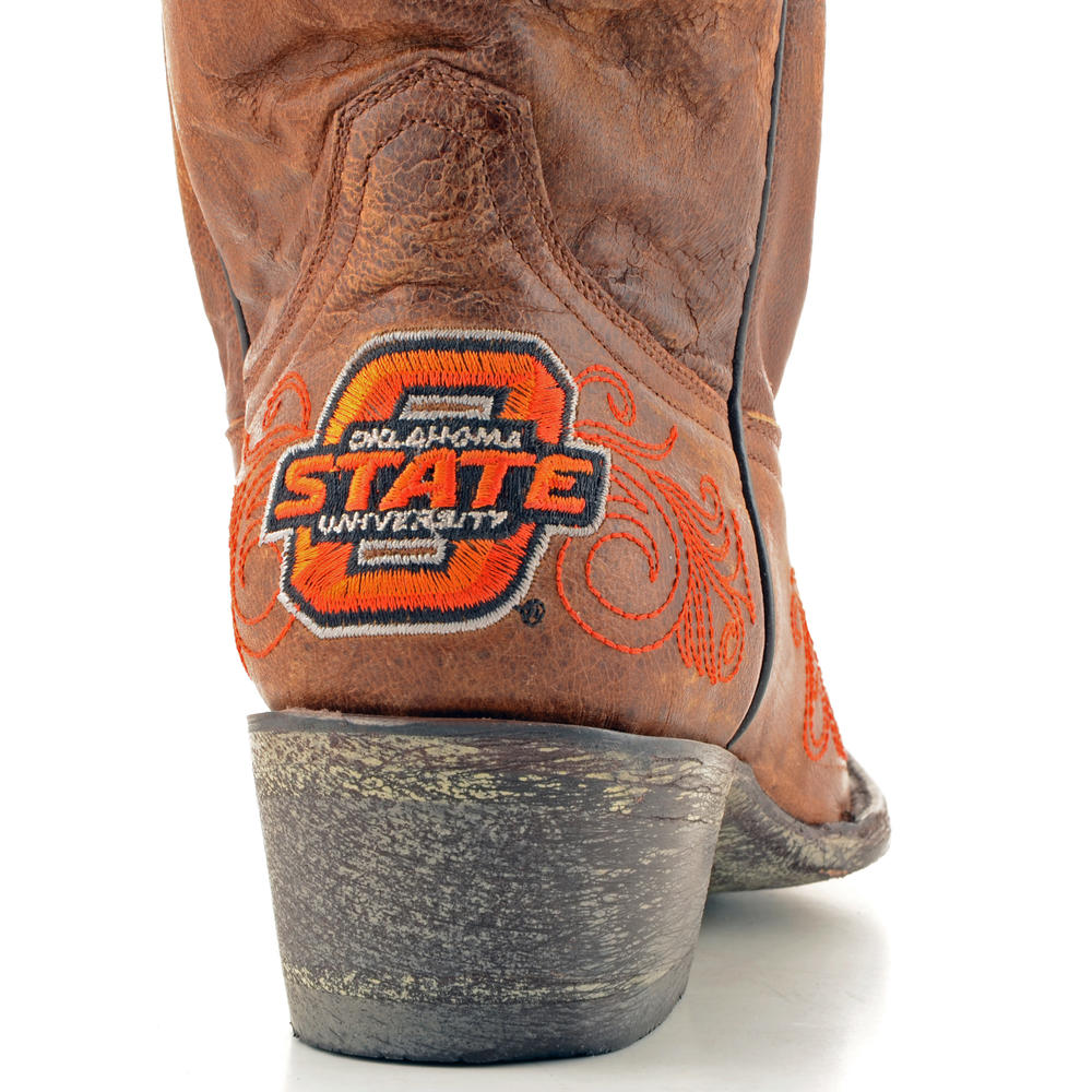 Gameday Boots Women's Oklahoma State Leather Boot
