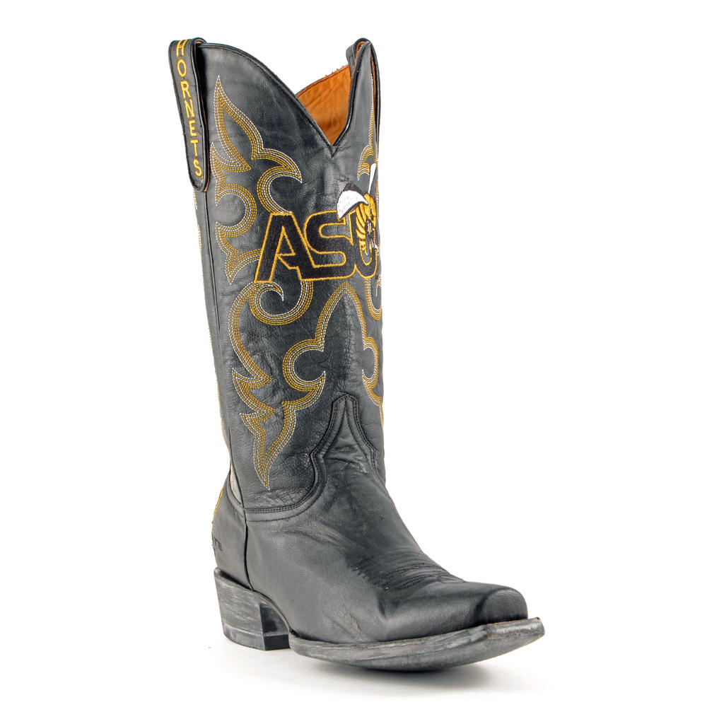 Gameday Boots Men's Alabama State Leather Boots - Wide Width