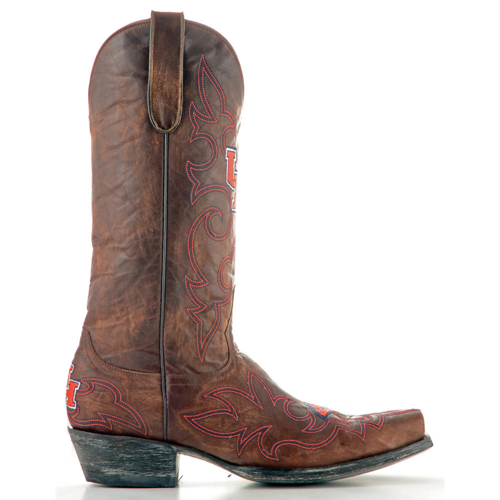 Gameday Boots Men's University of Houston Leather Boots - Wide Width