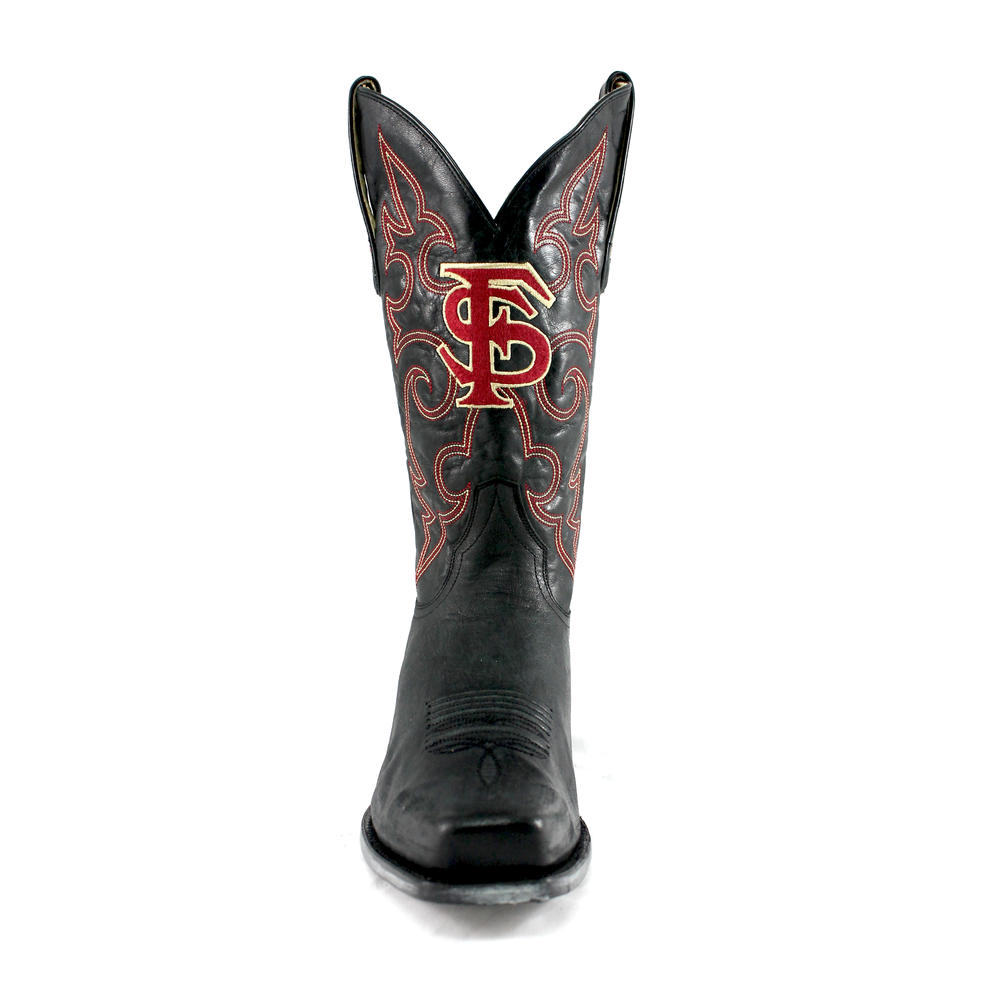 Gameday Boots Men's Florida State Leather Boots - Wide Width
