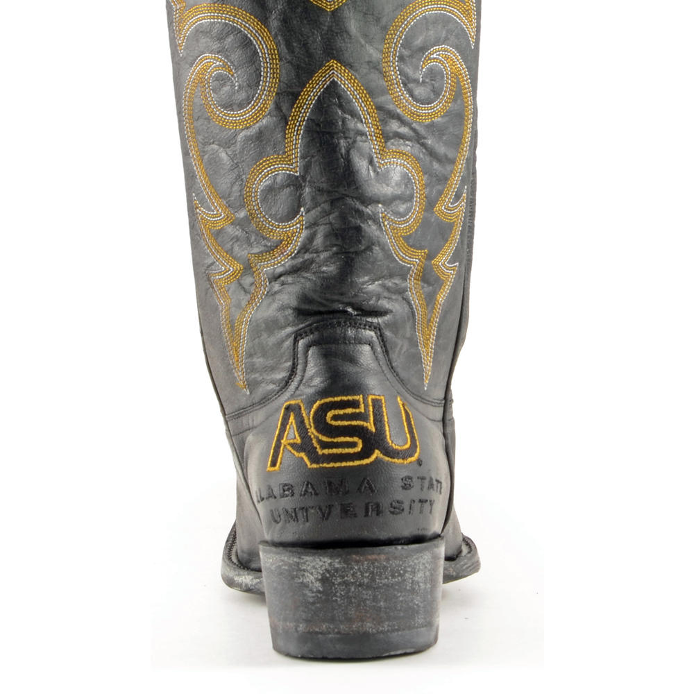 Gameday Boots Men's Alabama State Leather Boots - Wide Width