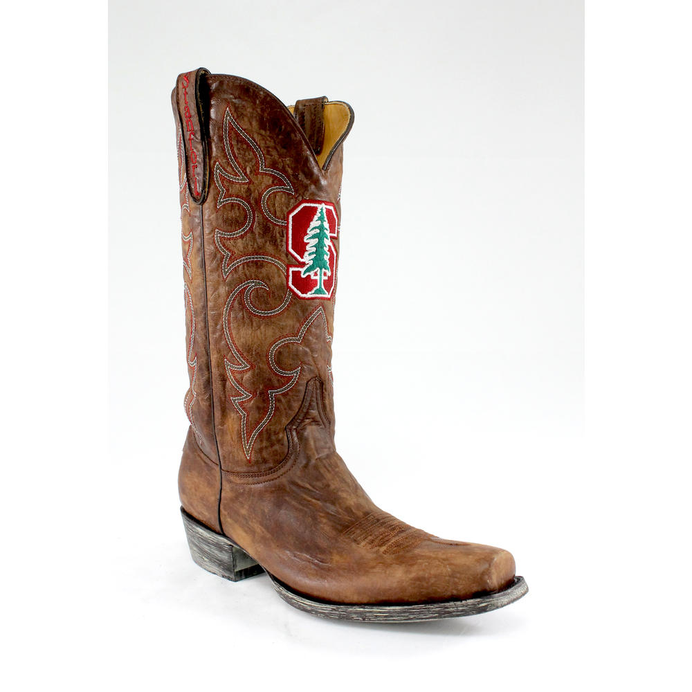 Gameday Boots Men's Stanford Leather Boots - Wide Width