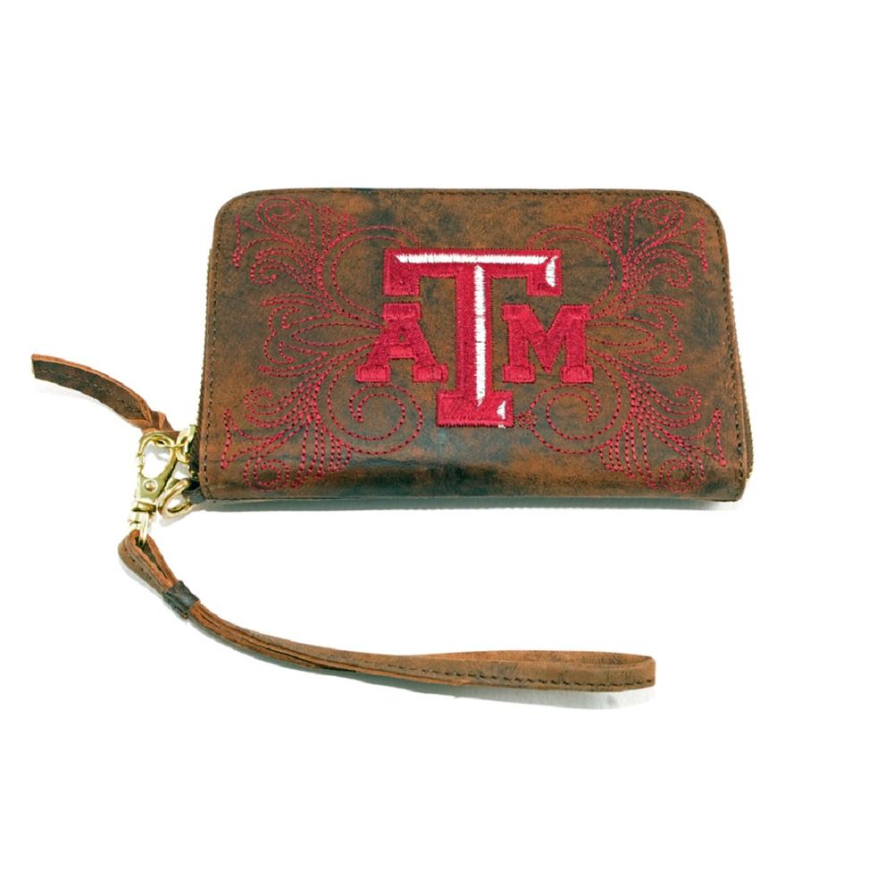 Gameday Boots Texas A&M Wristlet