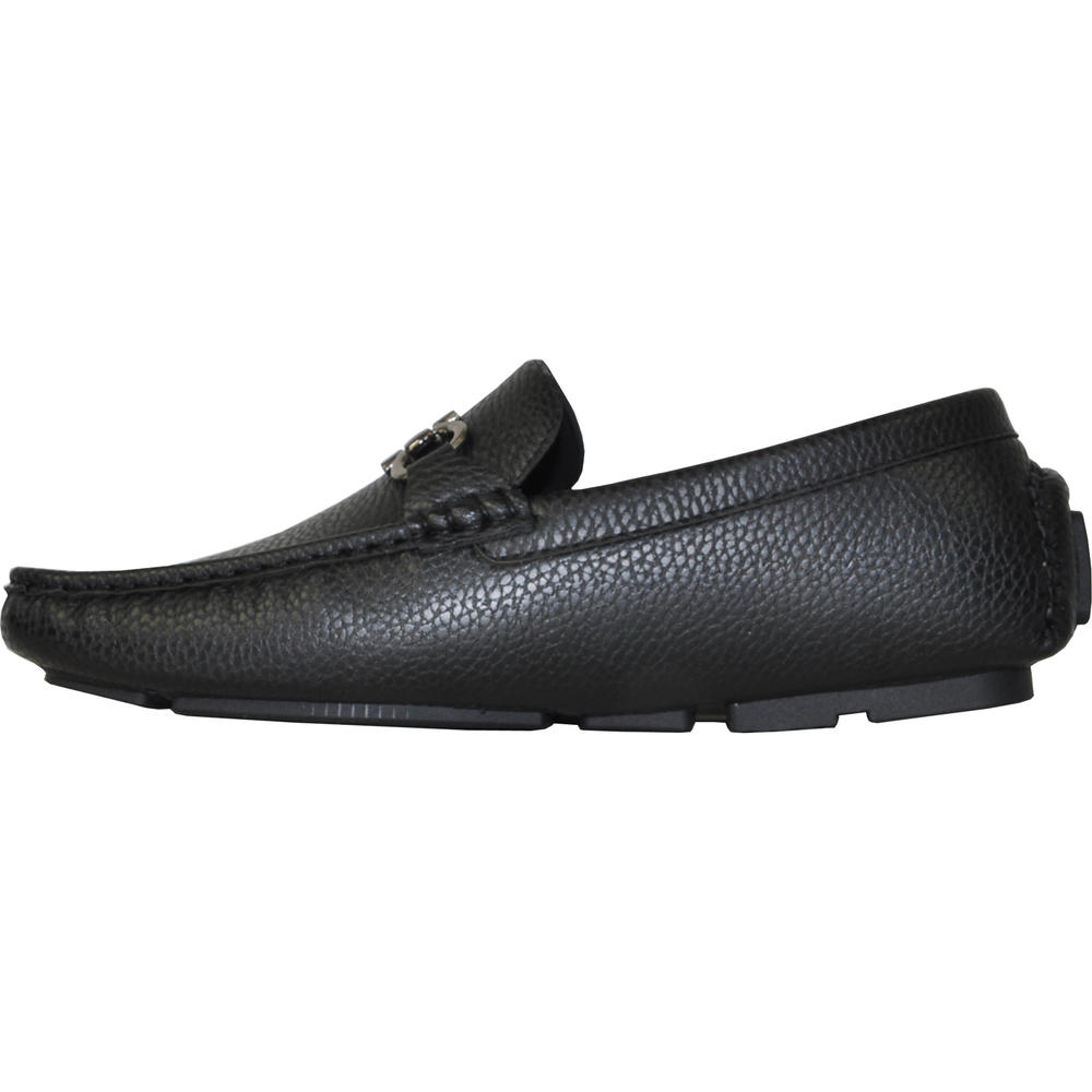 BRAVO Men's Causal Shoe TODD-2 Driving Moccasin - Black