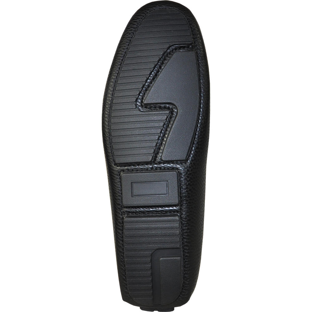 BRAVO Men's Causal Shoe TODD-2 Driving Moccasin - Black