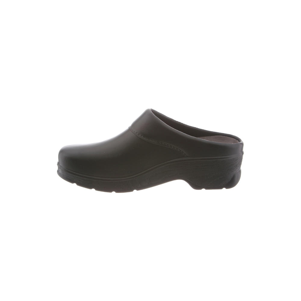 Klogs Footwear Unisex Abilene Black Polyurethane Open-Back Slip-Resistant Shoes