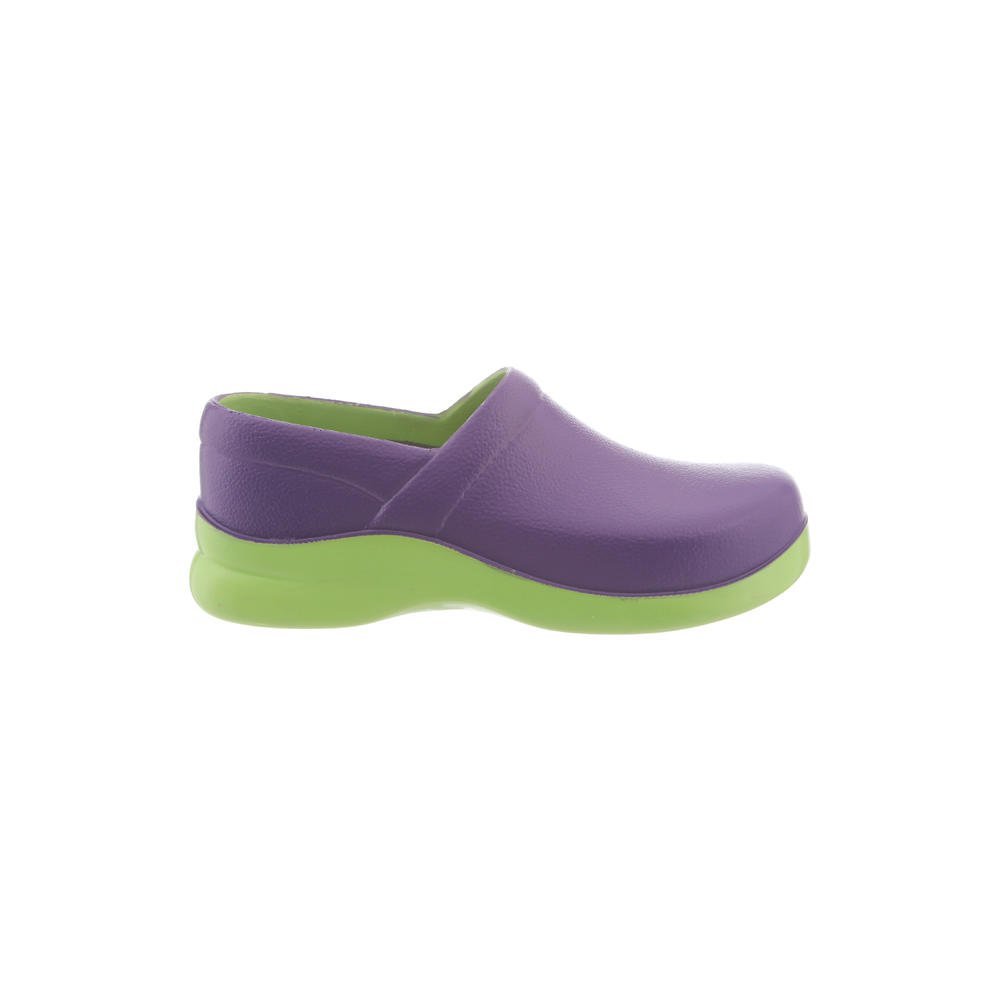 Klogs Footwear Women's Boca Grape Kiwi Punch Polyurethane Closed-Back Slip-Resistant Shoes