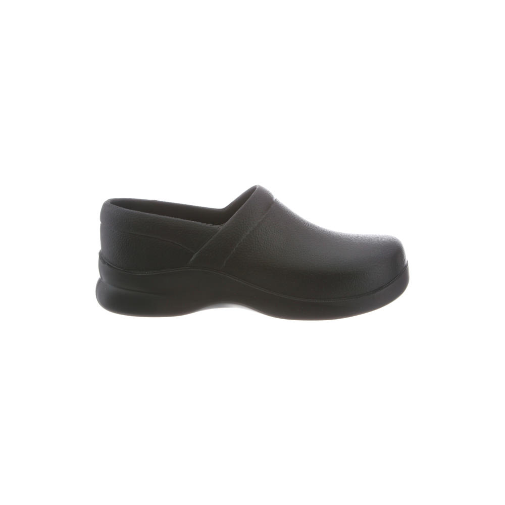 Klogs Footwear Men's Bistro Closed-Back Slip Resistant Work Shoe - Black