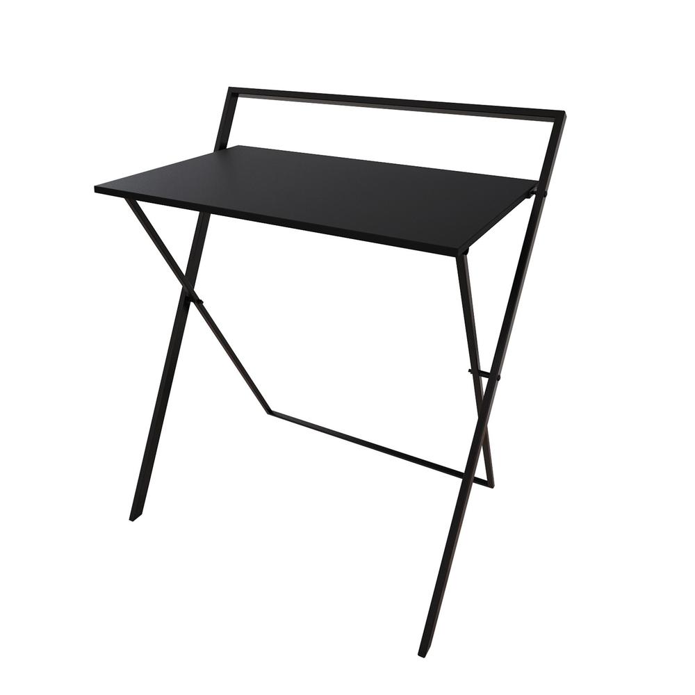 Essential Home Folding Desk - Black