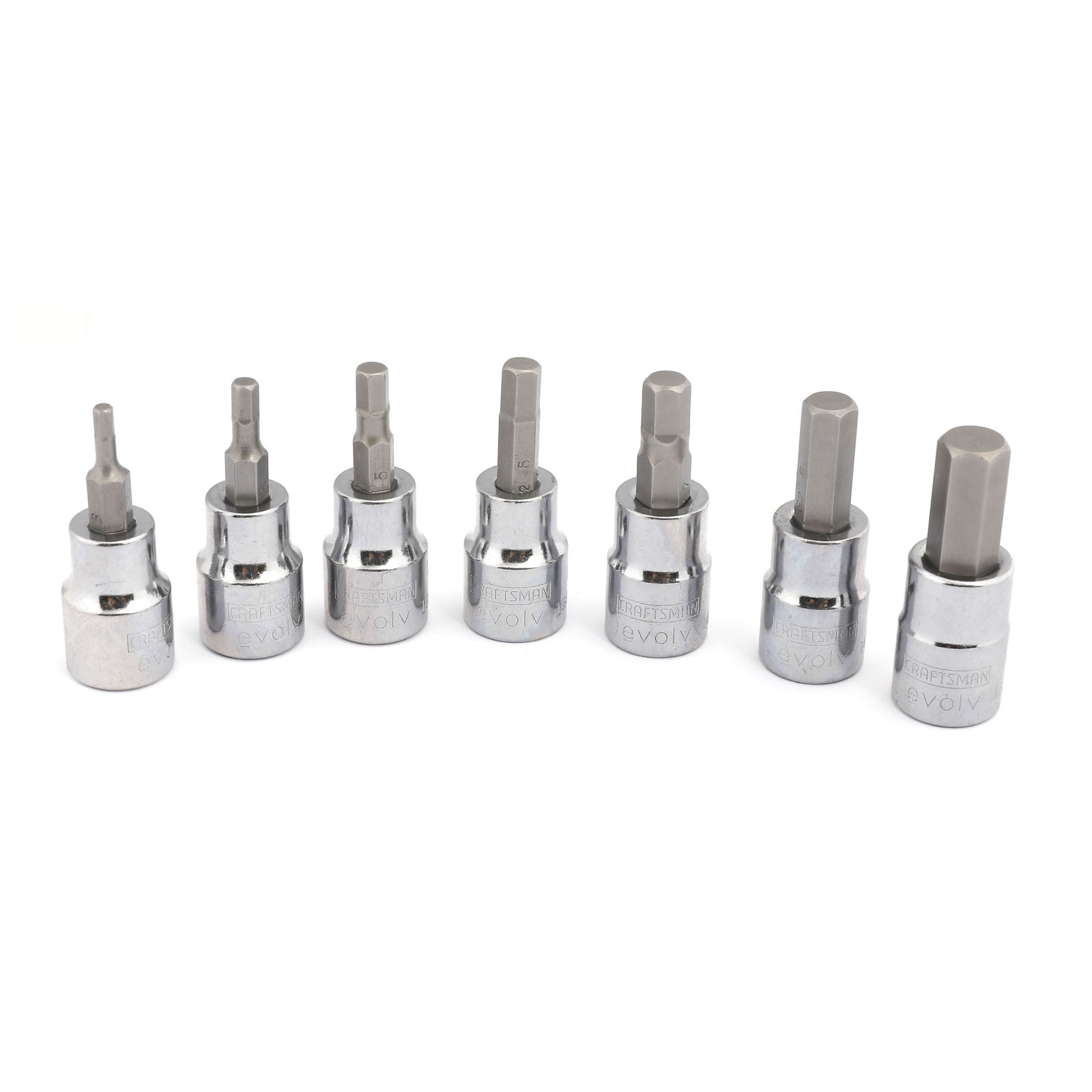 Craftsman metric hex socket set deals