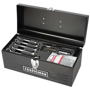Craftsman 130 Piece Mechanic S Tool Set And 16 In Metal Toolbox