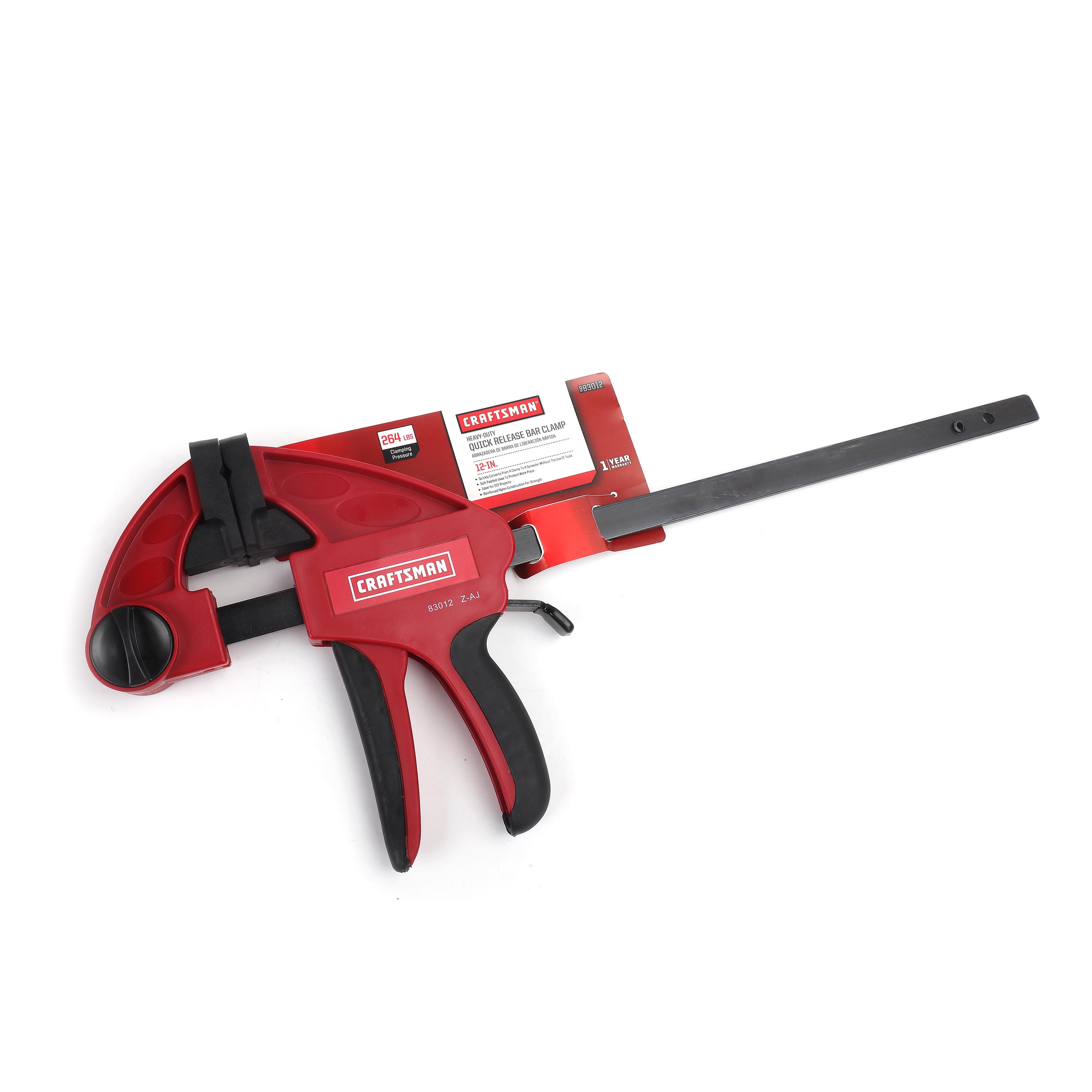 Craftsman 12In.Heavy Duty Quick Release Bar Clamp Shop Your Way