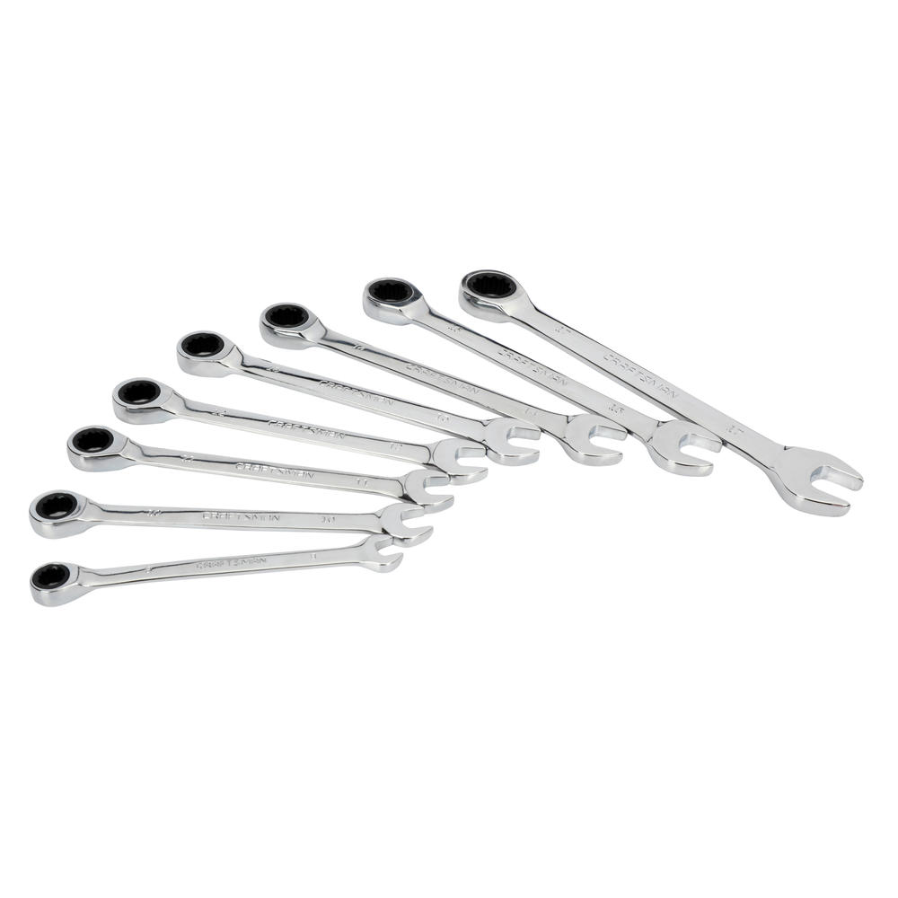 Craftsman 8 pc. 144Position Metric Ratcheting Combination Wrench Set