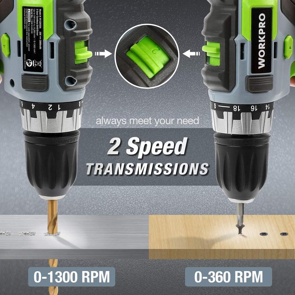 Аккумулятор workpro 20v