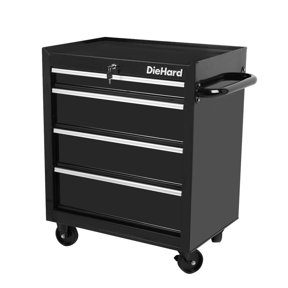 DieHard 26&#8221; Bottom Rollaway Chest with 4 Drawers