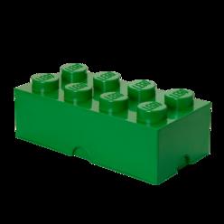LEGO toynk LEGO Storage Brick 8, Dark Green