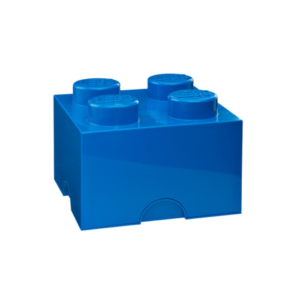 LEGO Storage Brick 4-Stud Bright Blue