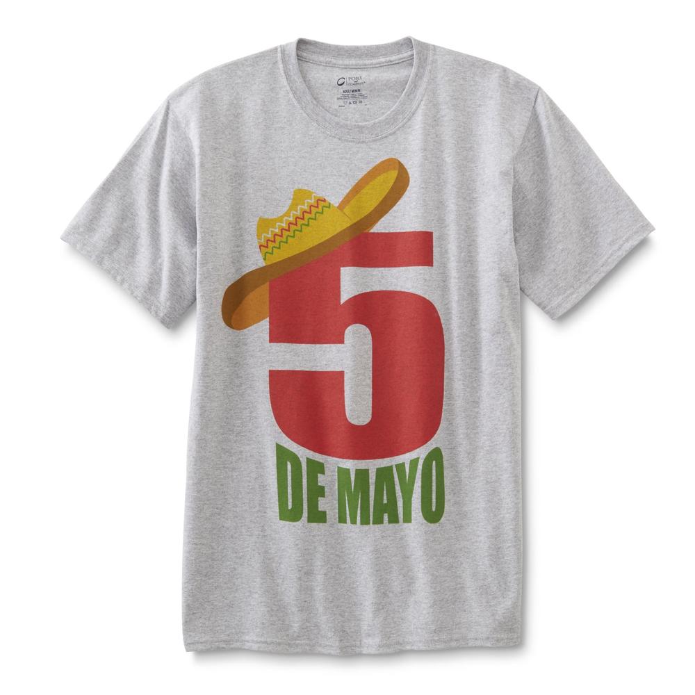 SEATTLE COTTONWORKS Men's Cinco De Mayo Graphic T-Shirt - 5 De Mayo