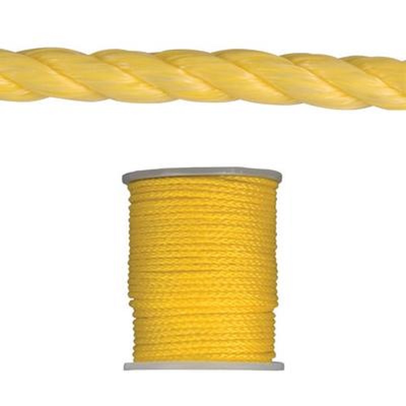 BOEN Yellow Poly Rope  5/8"X1200'