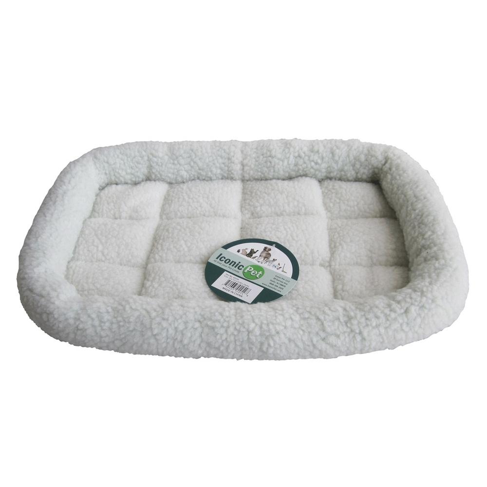 Iconic Pet  Premium Synthetic Sheepskin Handy Bed