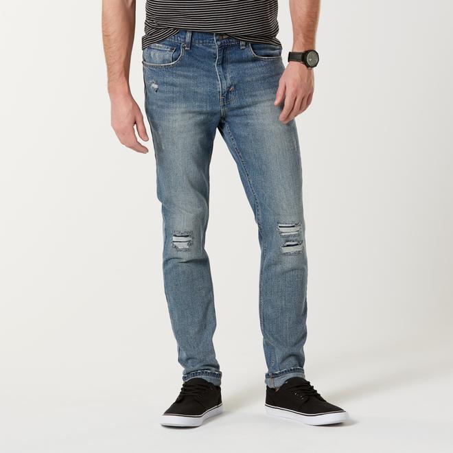 Roebuck & Co. Men's Distressed Skinny Jeans