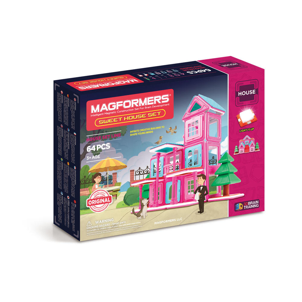 Magformers Sweet House 64Pc Set