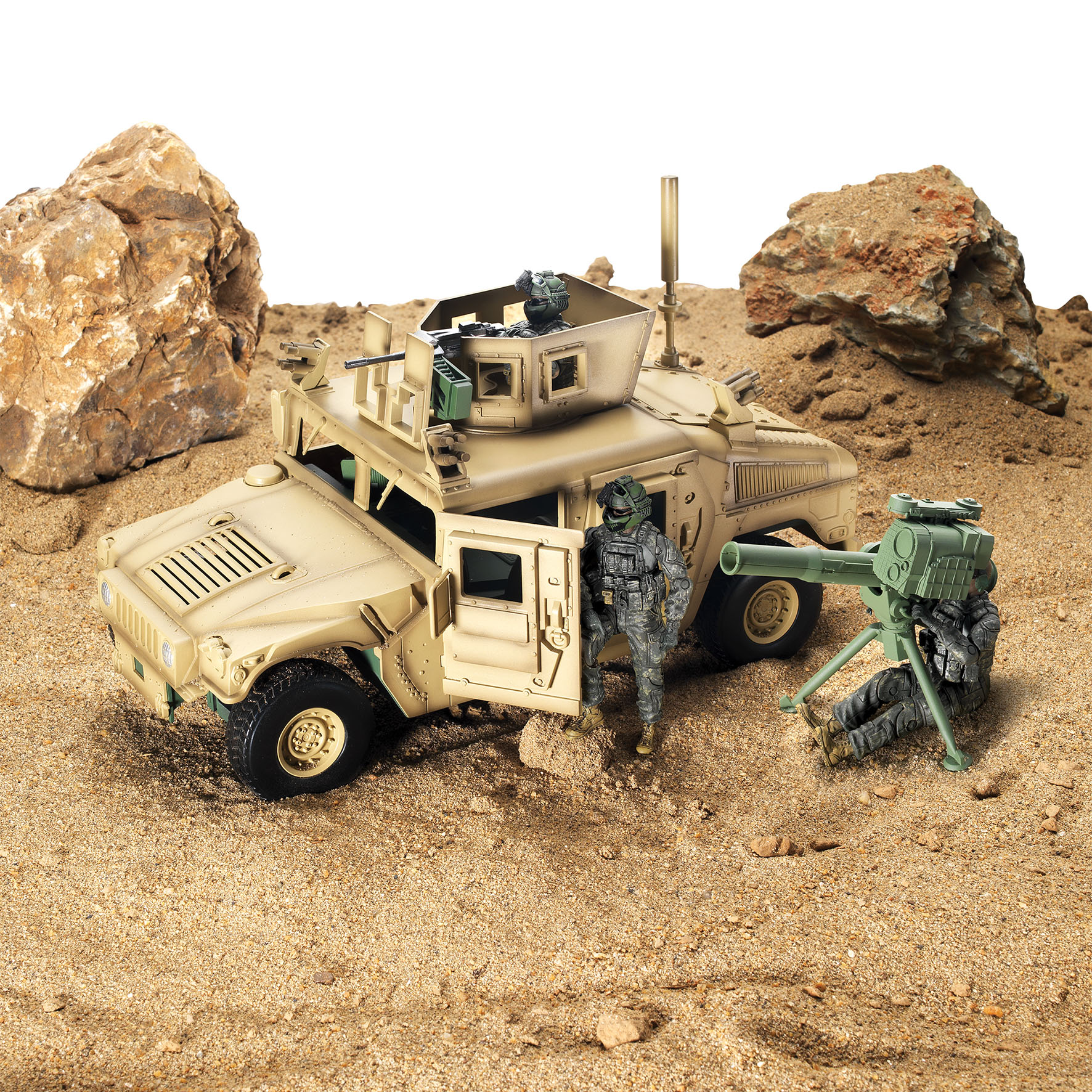 box of toys military