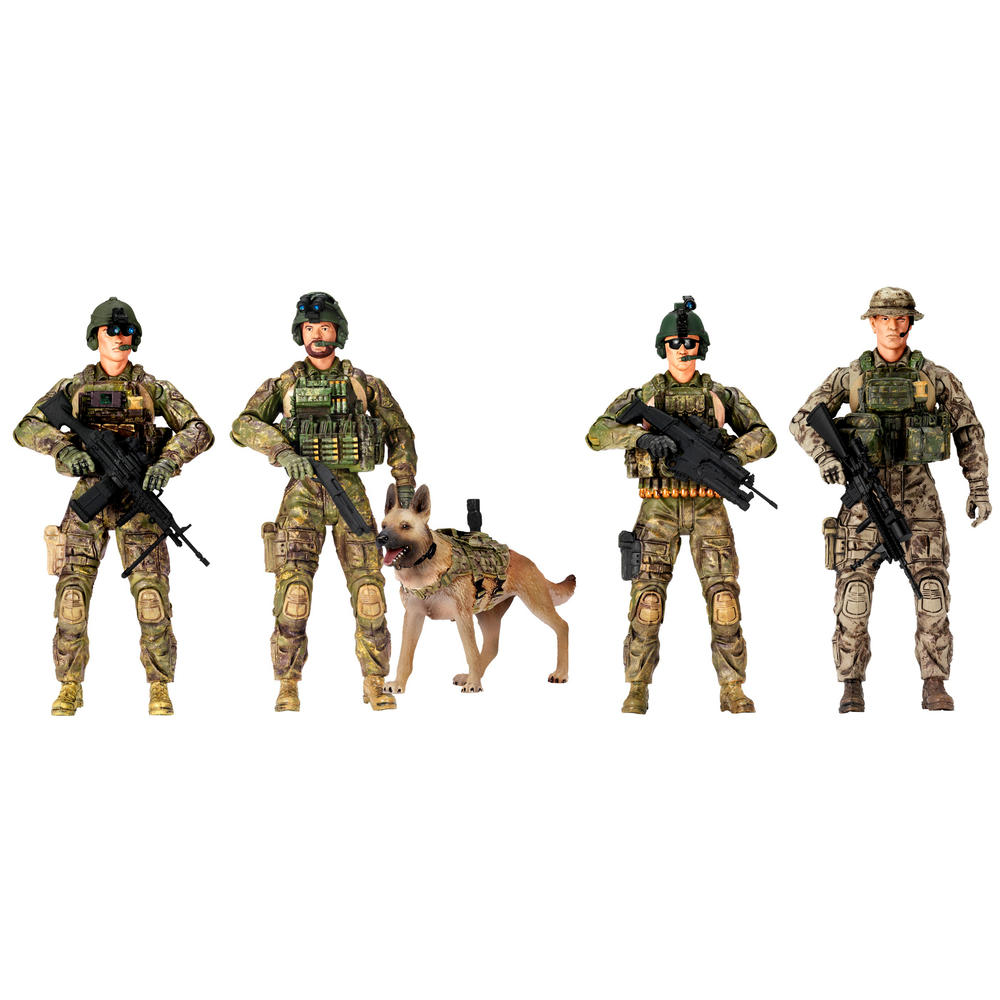 Blue Box Toys Army Rangers - 4pk.