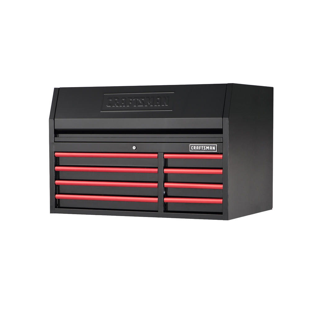 Craftsman 41" 8Drawer Heavy Duty Top Chest Black