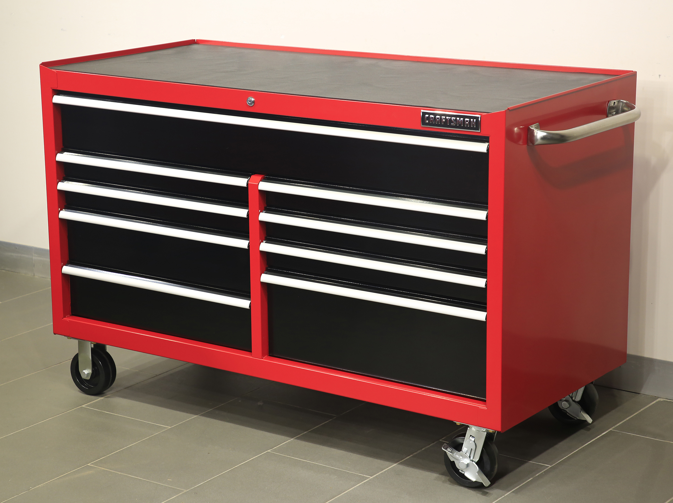 Craftsman 53 9 Drawer Rolling Cabinet Red