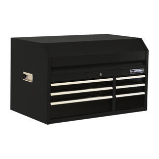 Craftsman 41 6 Drawer Top Chest Black