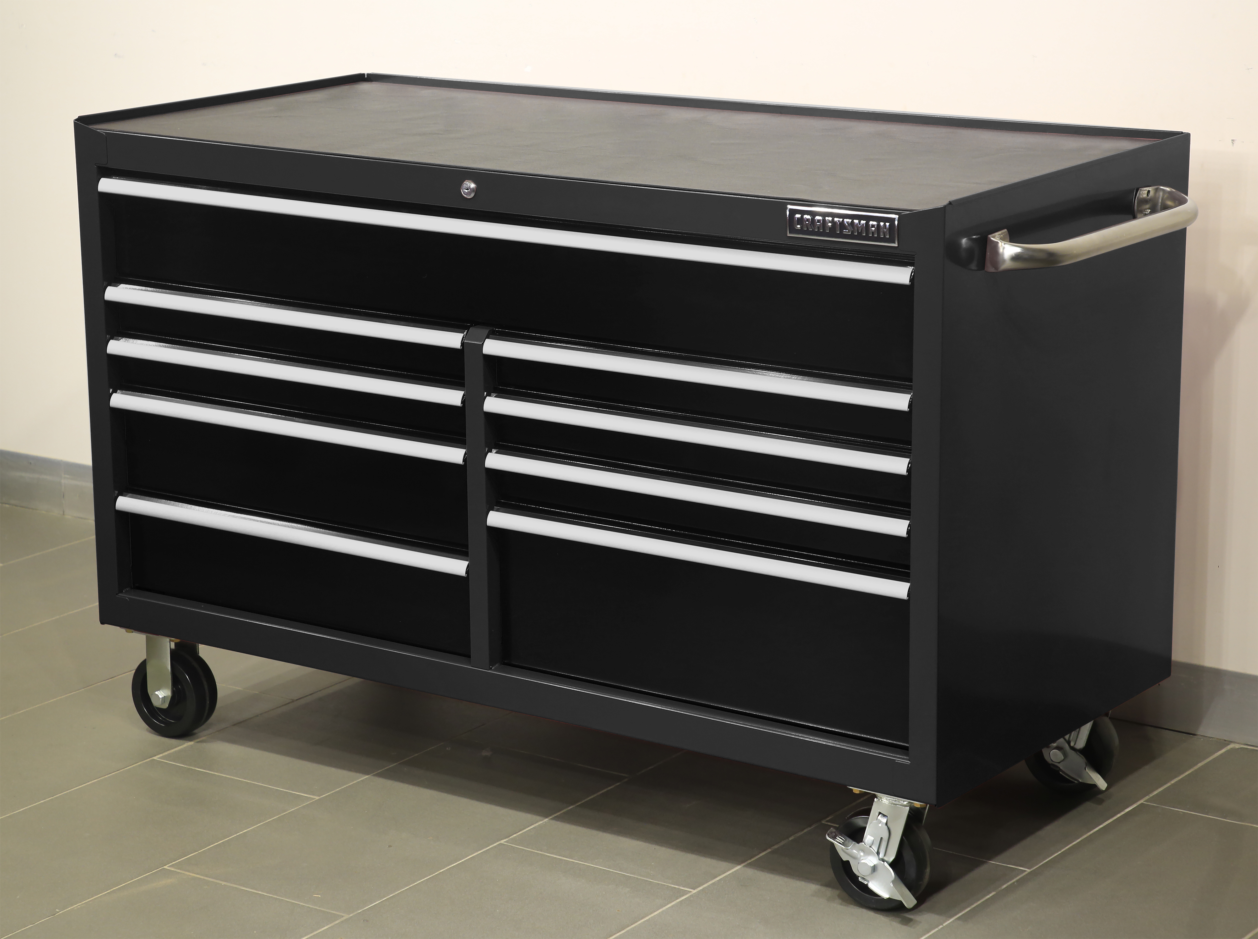 Craftsman 53 9 Drawer Rolling Cabinet Black