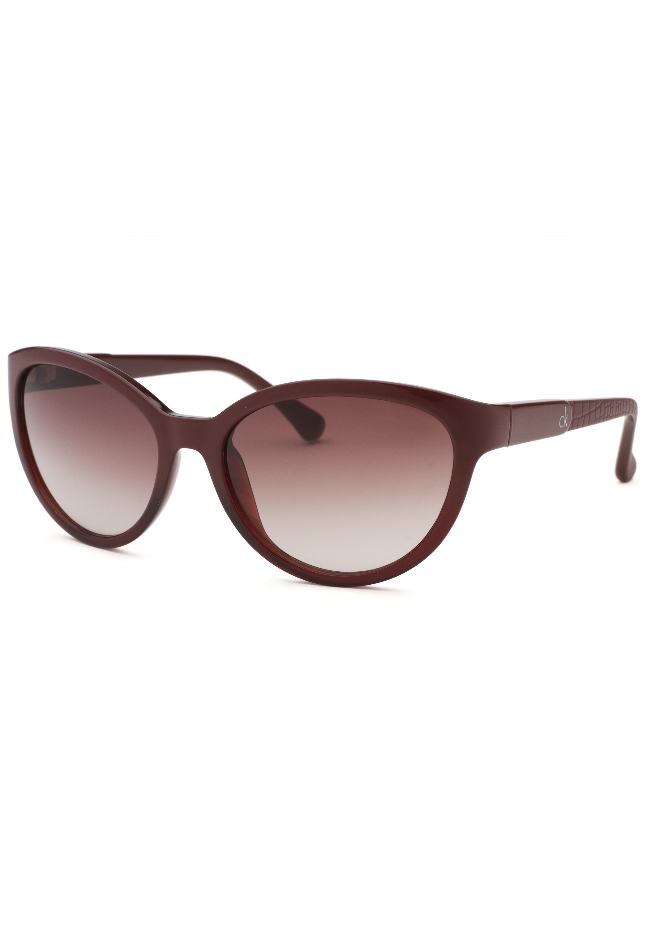 Calvin Klein Women's Cat Eye Wine Sunglasses