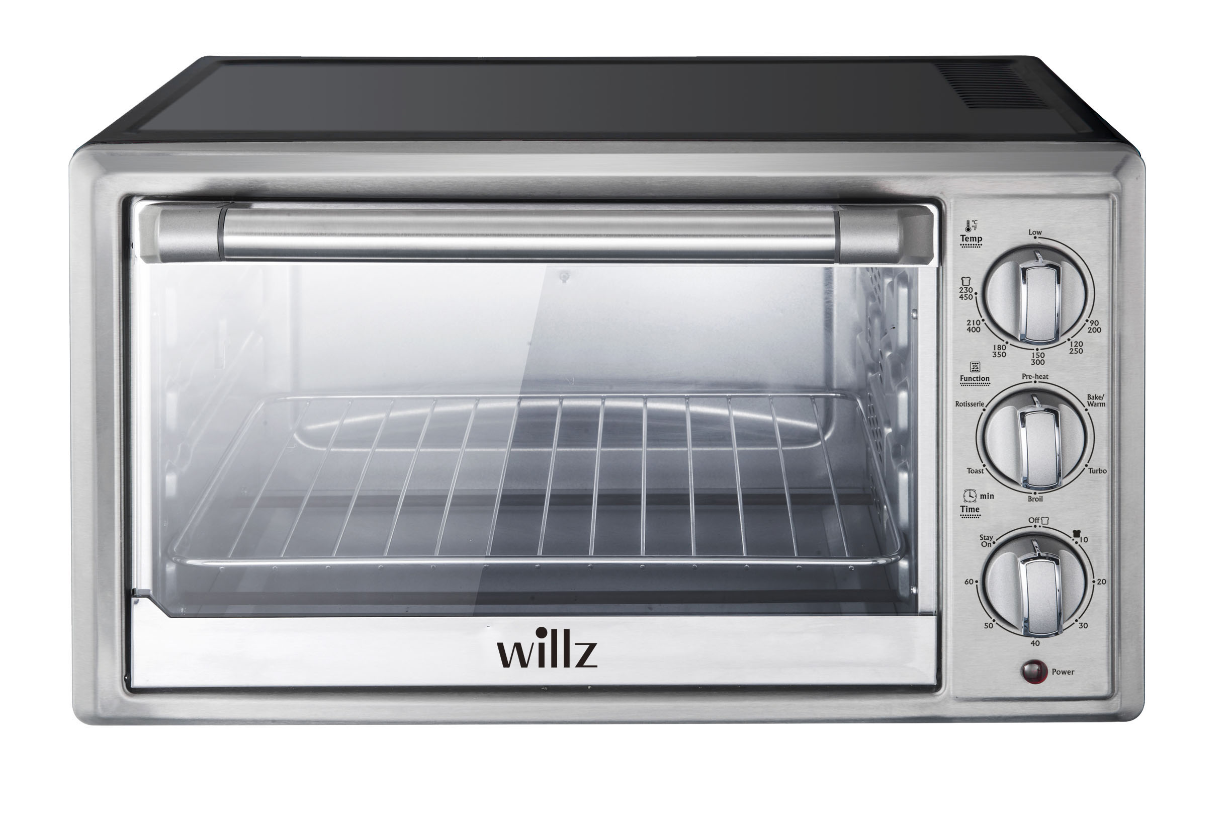 WILLZ KWS1525JH12 6Slice Toaster Oven Stainless Steel Shop Your
