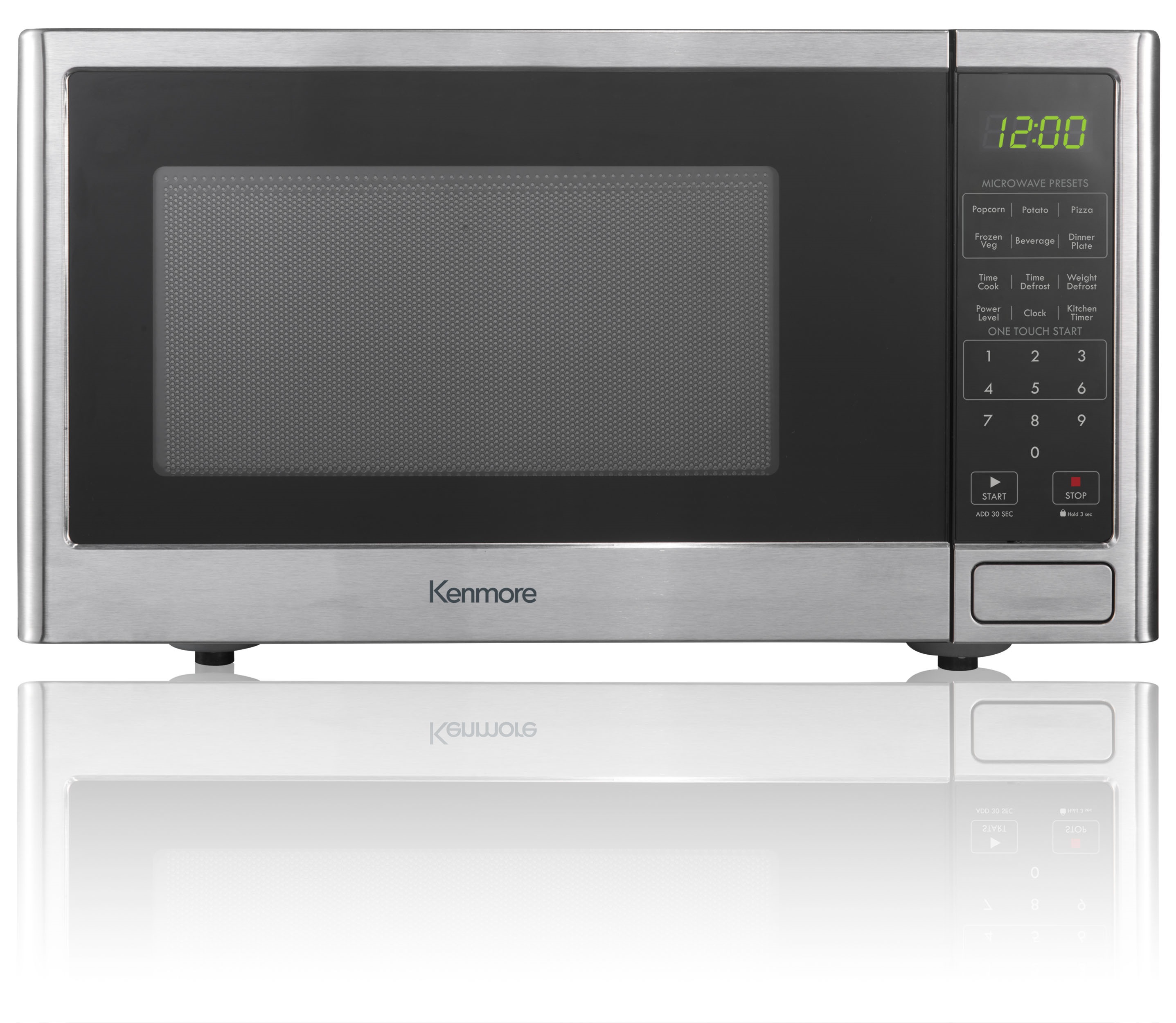 Kenmore 73773 0.9 cu. ft. Microwave Oven - Stainless Steel | Shop Your
