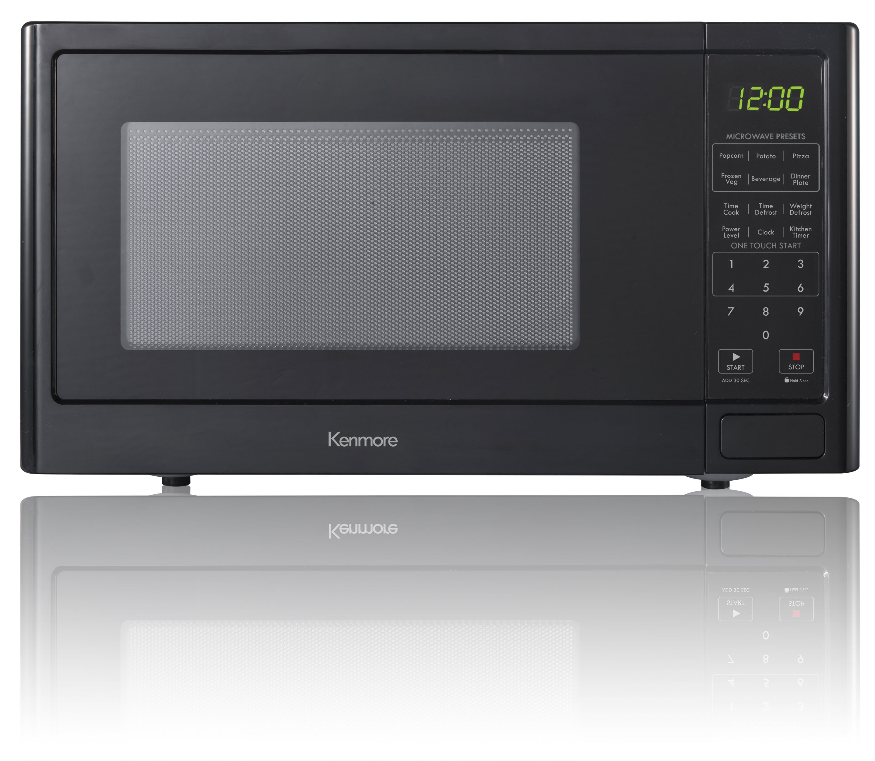 Kenmore 73779 0.9 cu. ft. Countertop Microwave Oven - Black | Shop Your
