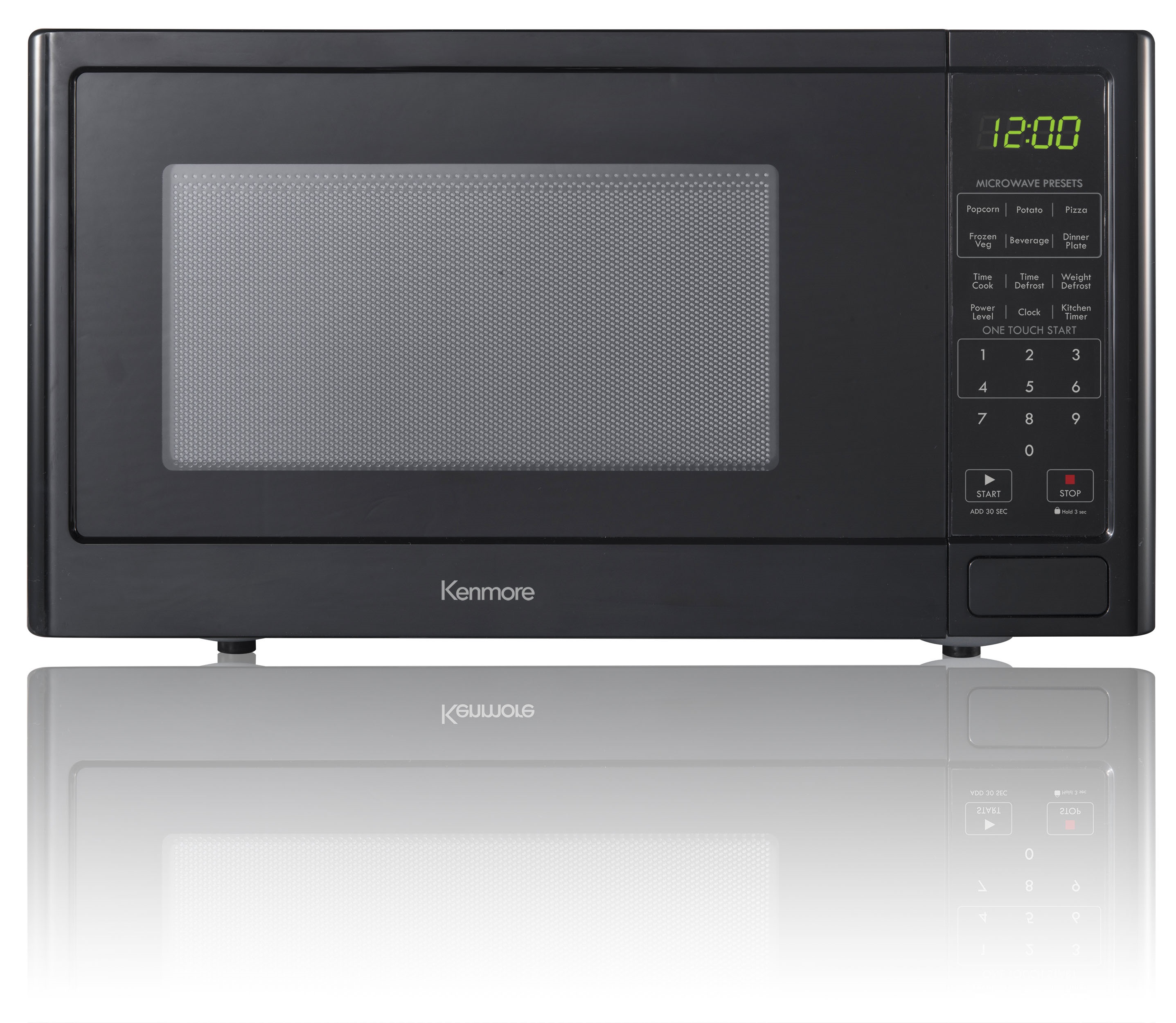 Kenmore 73779 0 9 Cu Ft Countertop Microwave Oven Black