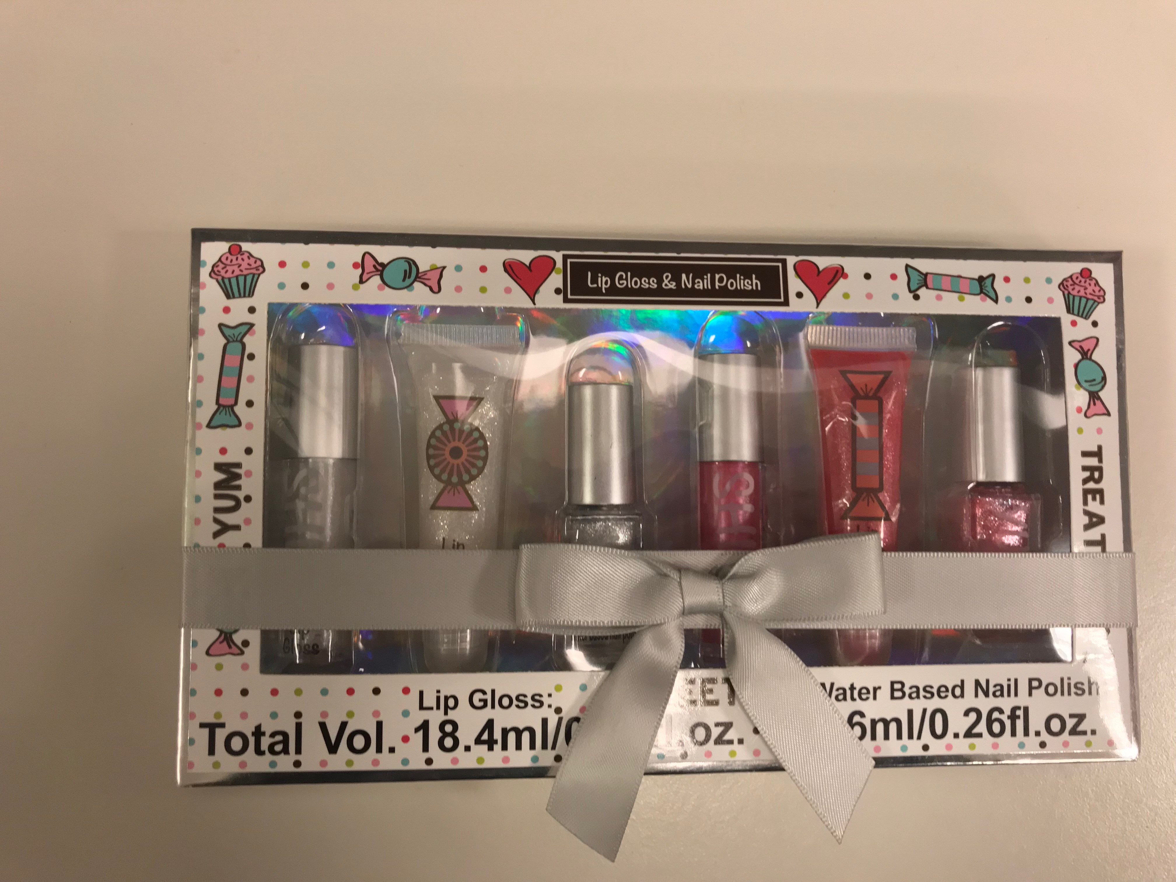 Girls' 6Piece Nail Polish & Lip Gloss Gift Set Shop Your Way Online