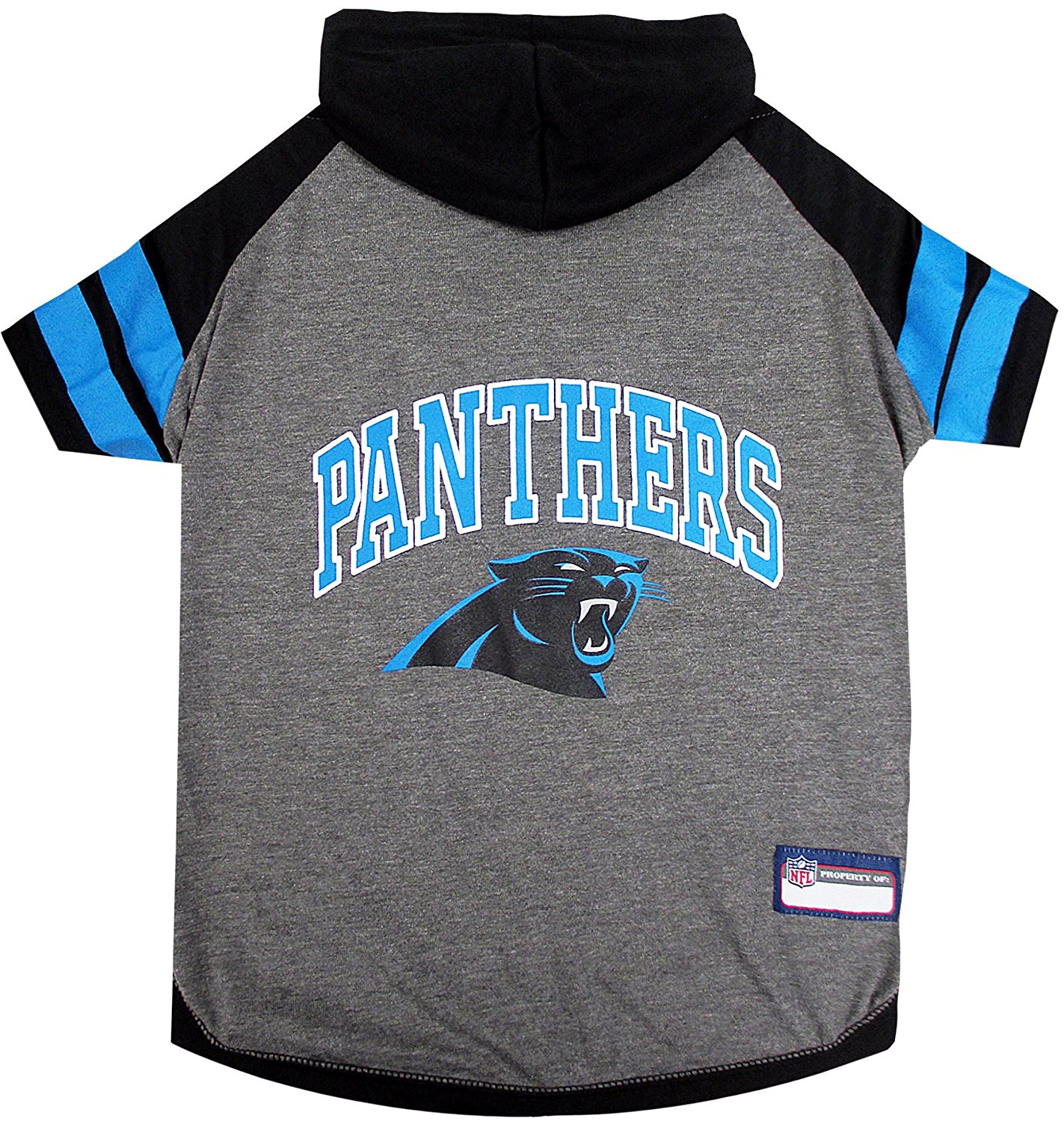 Pets First Co. Carolina Panthers Pet Hoodie Tee Shirt