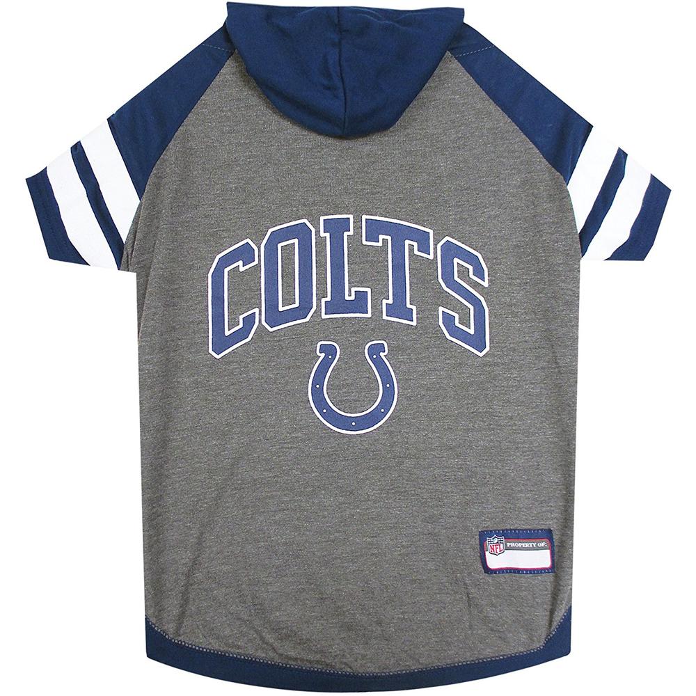 Pets First Co. Indianapolist Colts Pet Hoodie Tee Shirt