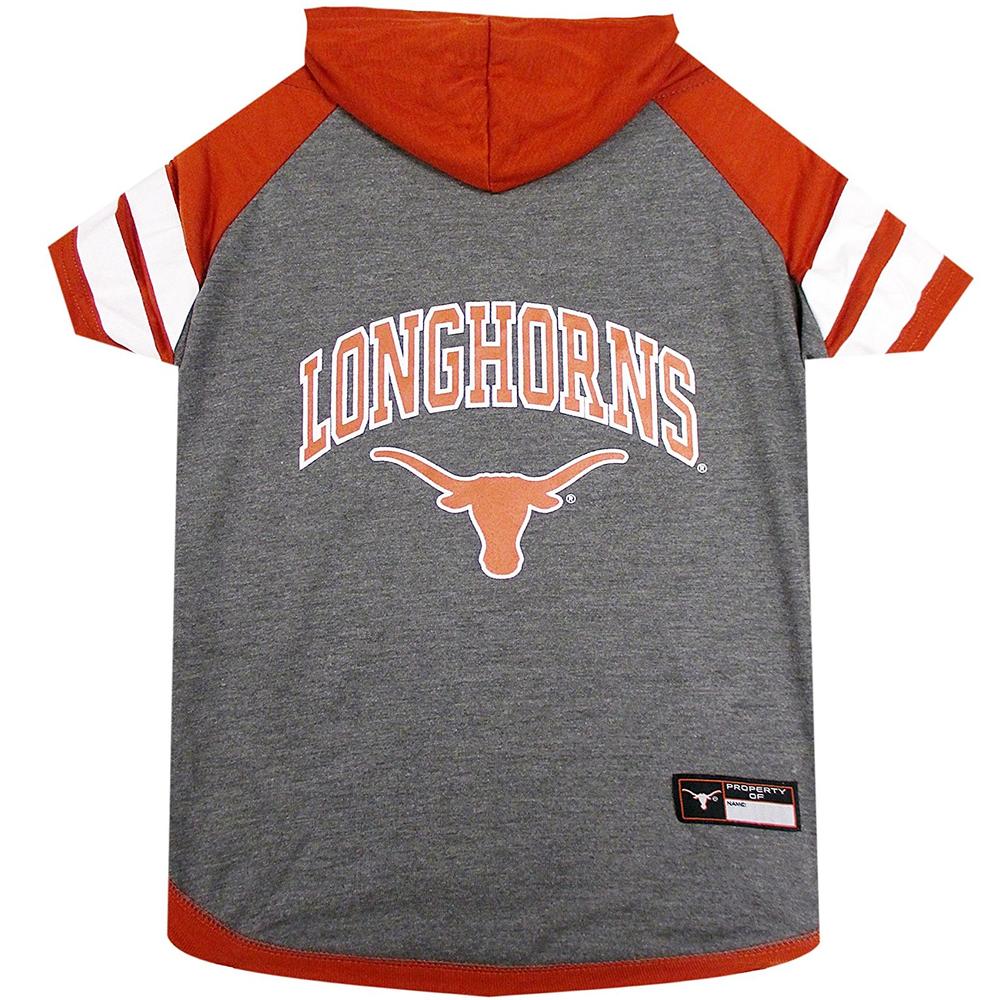 Pets First Co. Texas Longhorns Pet Hoodie Tee Shirt