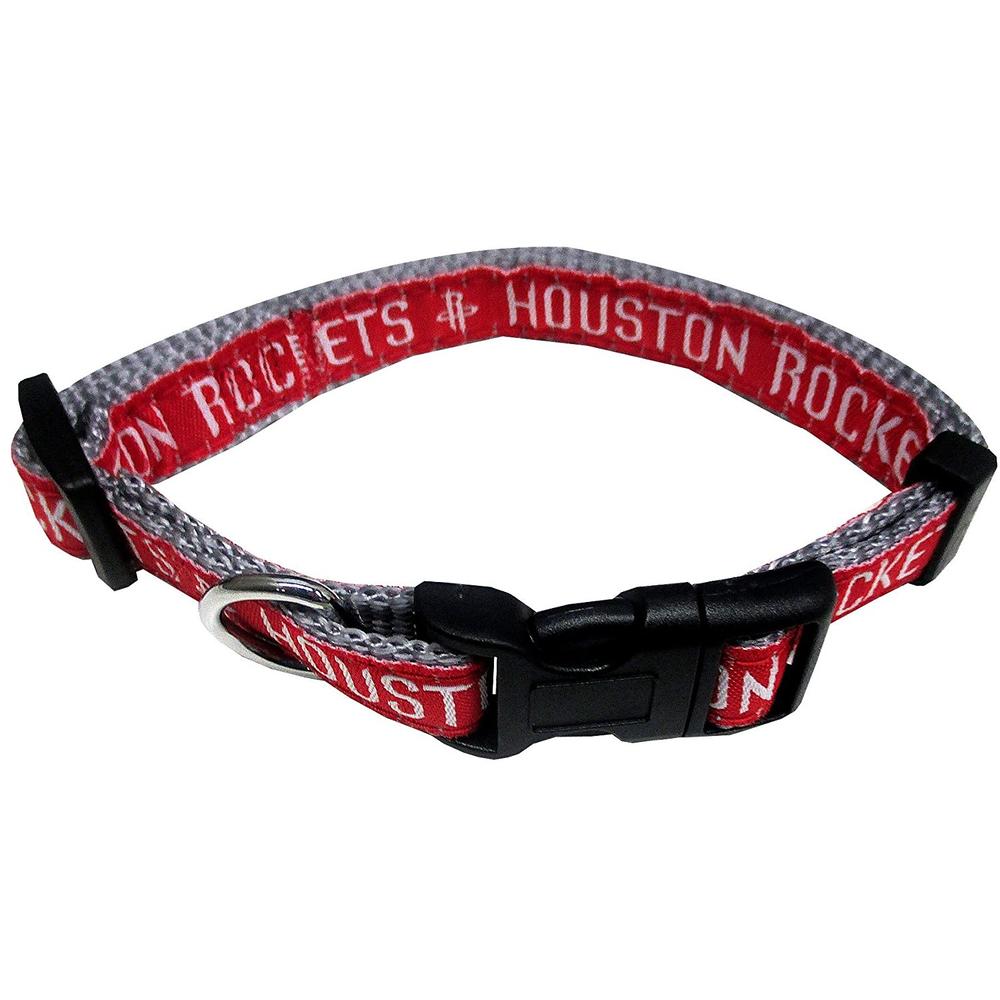Pets First Co. Houston Rockets Pet Collar